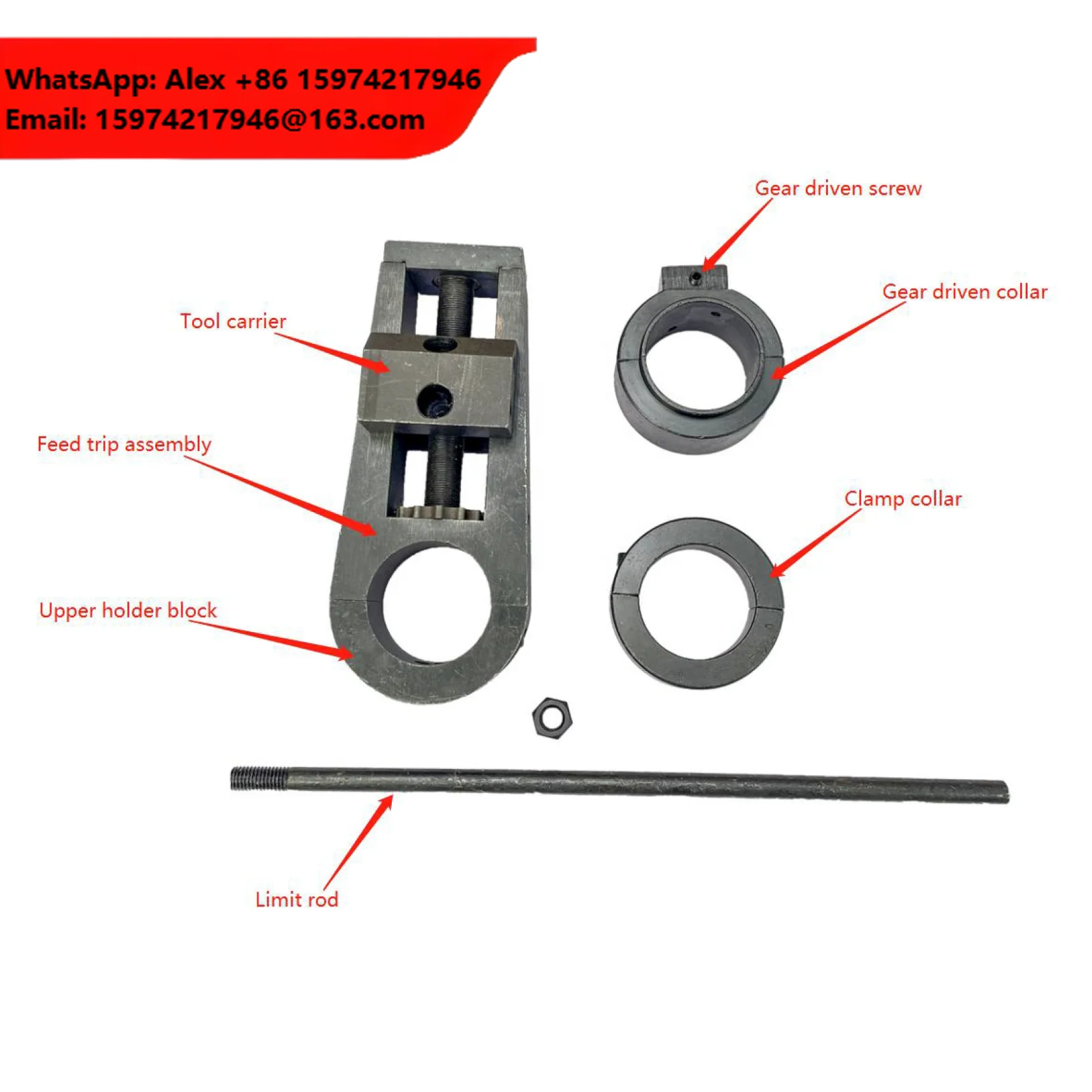 S Portable CNC Portable Flange Facing Tool Flange Facing Machine Flange Facing Head For 120-300mm.