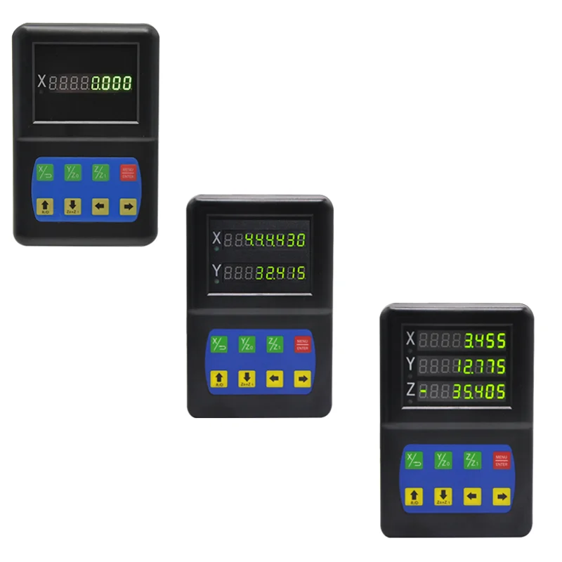 Imagem -02 - Kit de Readout Digital Ditron Régua de Grade Óptica Escala de Vidro Linear Codificador para Fresadora Torno Dro Axis 501000 mm