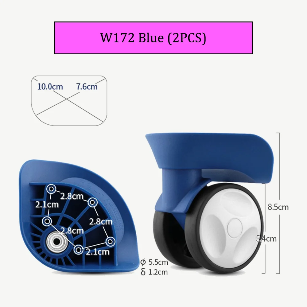 Suitable For Hongying L-H Replacement Wheel Suitcase Accessories Silent Universal Wheel Special Reinforced Maintenance Rollers