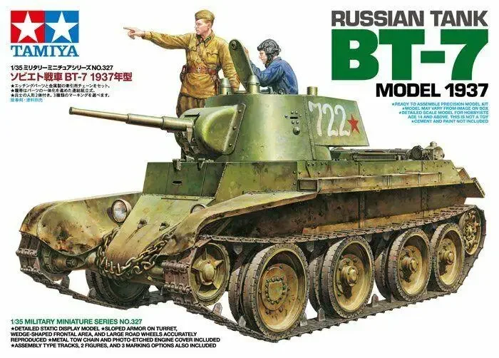 Tamiya TA35327 1/35 Russian Tank BT-7 Model 1937 kit