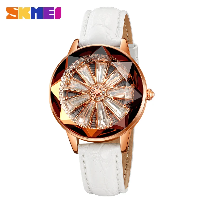 

SKMEI 2184 Personalized High Beauty Women's Watch Quartz Watch Fashion Round Pointer Women's Watch