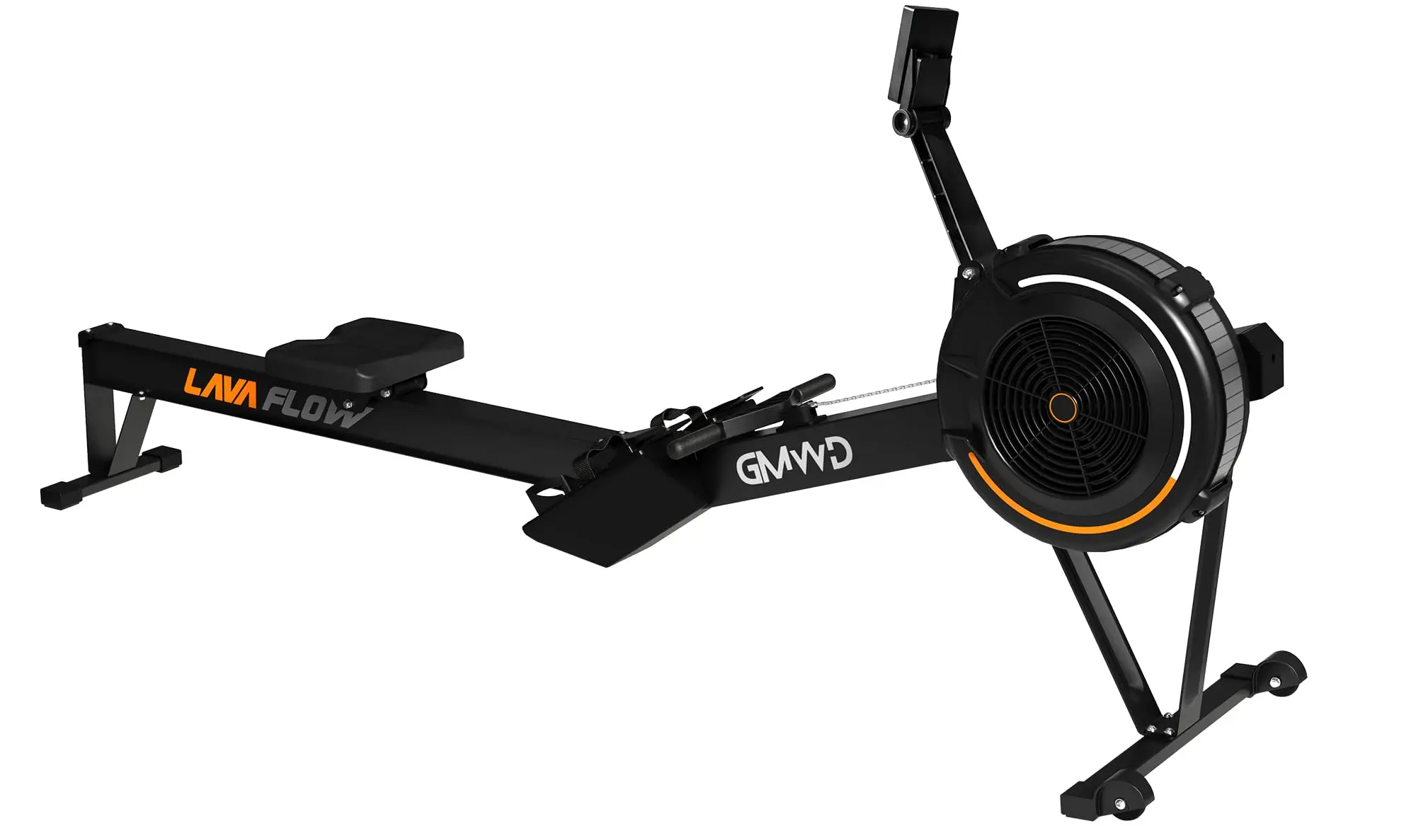 Air Rowing Machines for Home, 10-Level Adjustable Resistance Professional Rower Machine with Performance Monitor