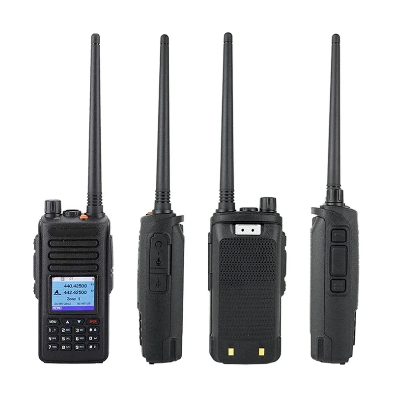 Baofeng DM-1702 с GPS DMR Цифровое радио с двумя слотами для времени Walkie Talkie 5 Вт двухдиапазонная радиолюбитель 136-174 и 400-470 МГц