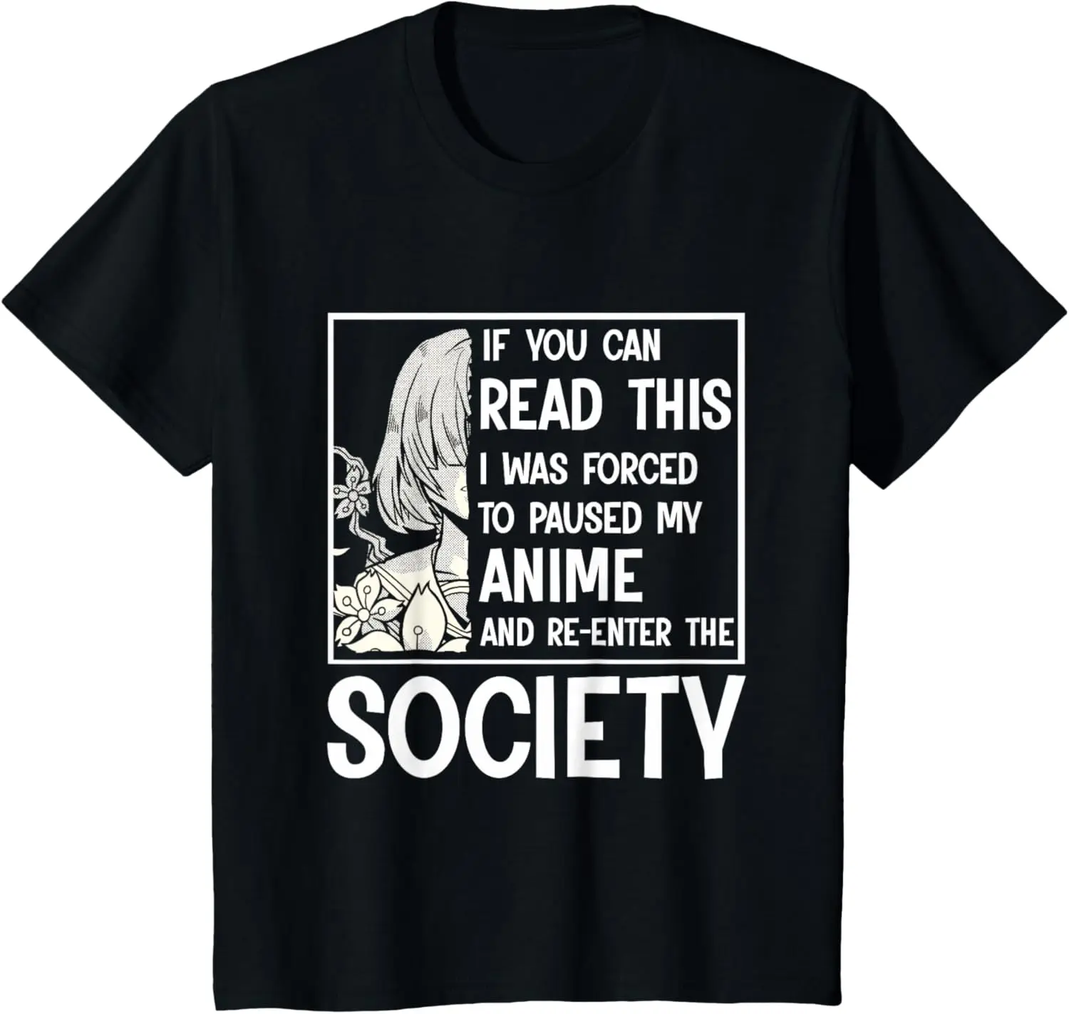 تي شيرت رجالي كاجوال بأكمام قصيرة من القطن - تي شيرت صيفي كلاسيكي مطبوع بنمط BOOS أسود وأبيض سادة #2