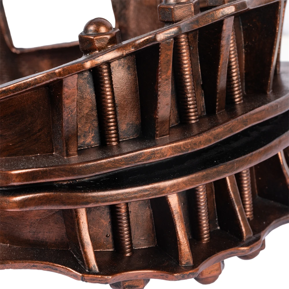 Xcoser Reverse Bear Trap Helmet Cosplay Masks Props Resin Replicas for Adult Halloween Cosplay