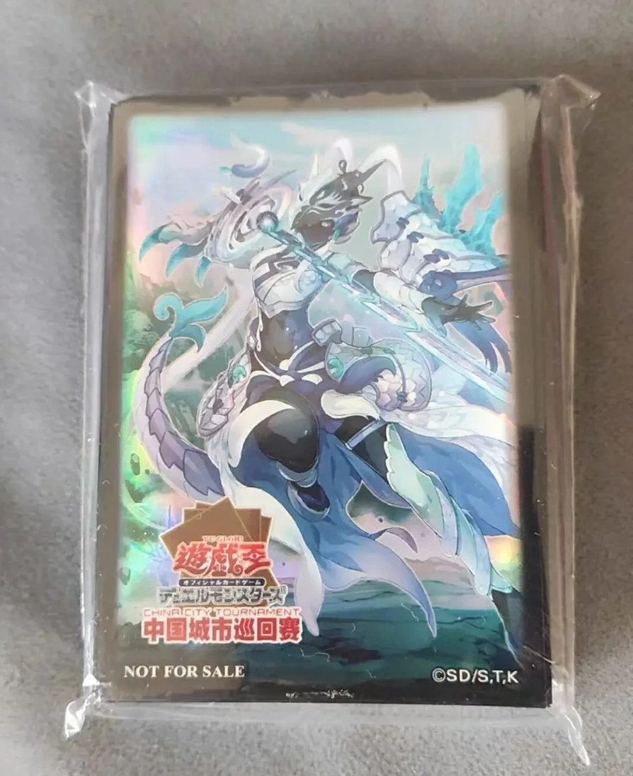 

70Pcs Yugioh KONAMI Duel Monsters Swordsoul of Mo Ye Official Collection Sealed Duelist Card Protectors Sleeves