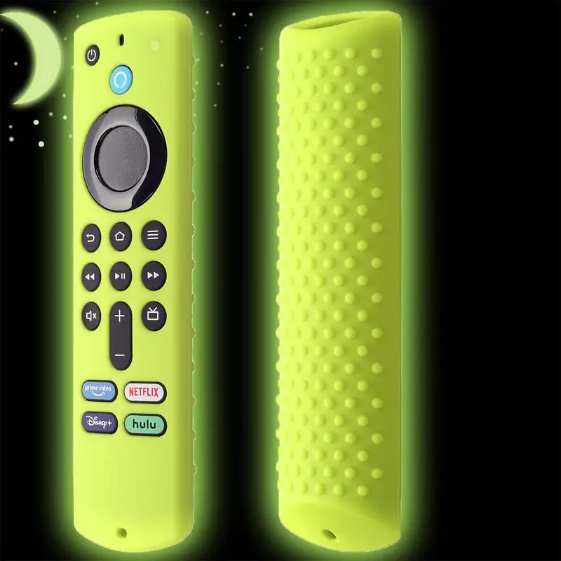 Silicone Remote Case Protective Replacement Controller Sleeve Skin Glow In Dark For New Amazon Fire fire tv stick 4k max