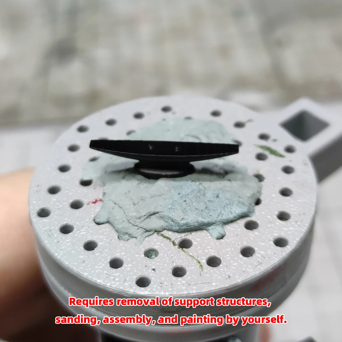 Harz-Modellbausatz-Upgrade: Harz-Ersatzteile und Zubehör – Seilklampe für Segelschiffe und Holzsegelboot-Bausätze – Detail 1