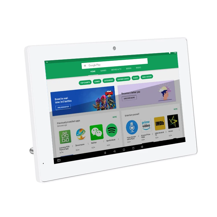 Tablet de boa qualidade 10.1 polegada poe android wall mount rj45 wifi tela para casa inteligente