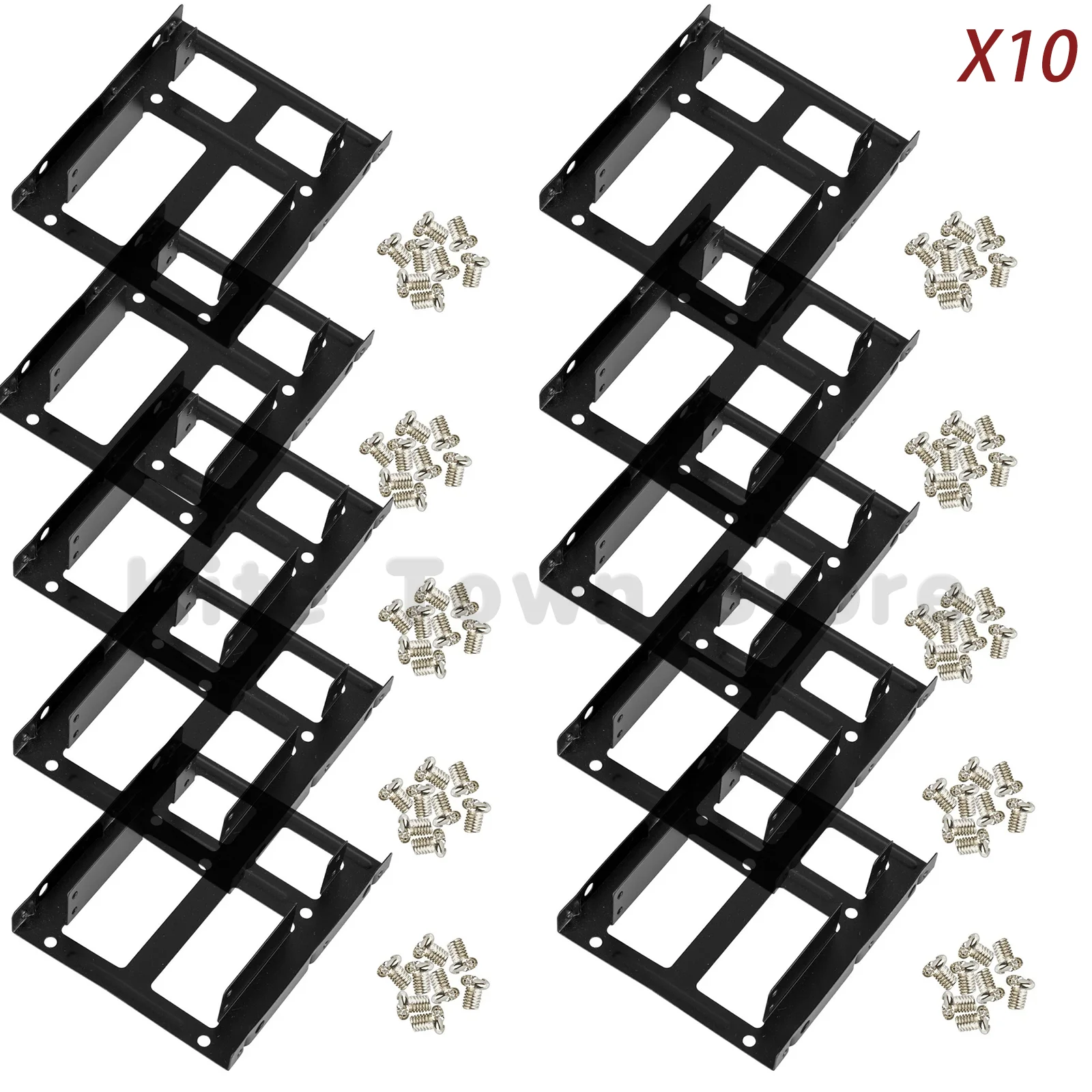 10pack Dual Mounting 2.5