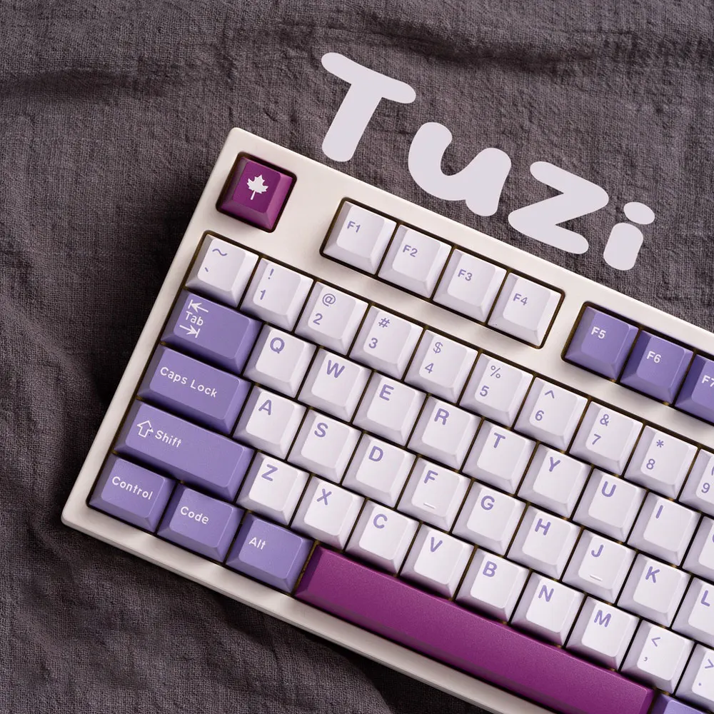 GMK Tuzi Keycaps, perfil cereja, Doubleshot ABS, 172 teclas para teclado mecânico interruptor MX