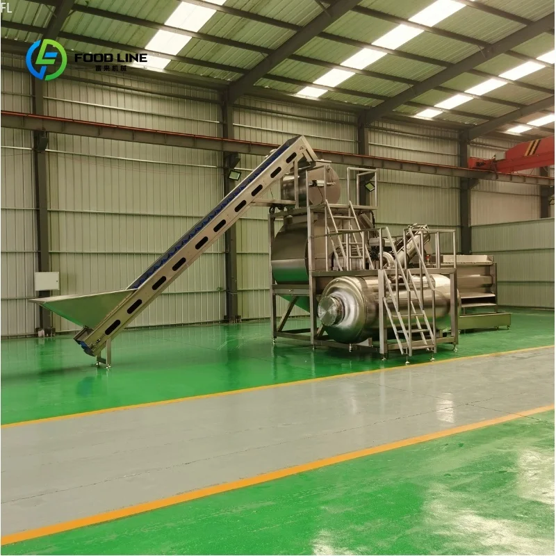 Customizable Automatic Steam Peeling Sweet Potato Carrot Tomato Steam Peeling Machine