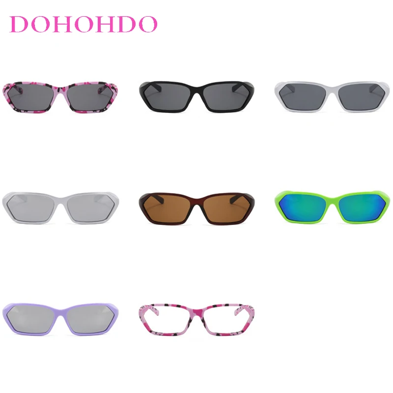 Luxury Y2k Punk Square Women's Sunglasses Brand Designer Male Sun Glasses Fashion Summer Drive Traveling Shades Eyewear UV400