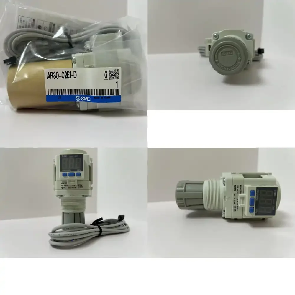 

SMC Original Series Industrial Air Cylinder Regulator AR30-02E1-D AR20(K)-D-AR60(K)-D- Plastic Thread Backflow Function