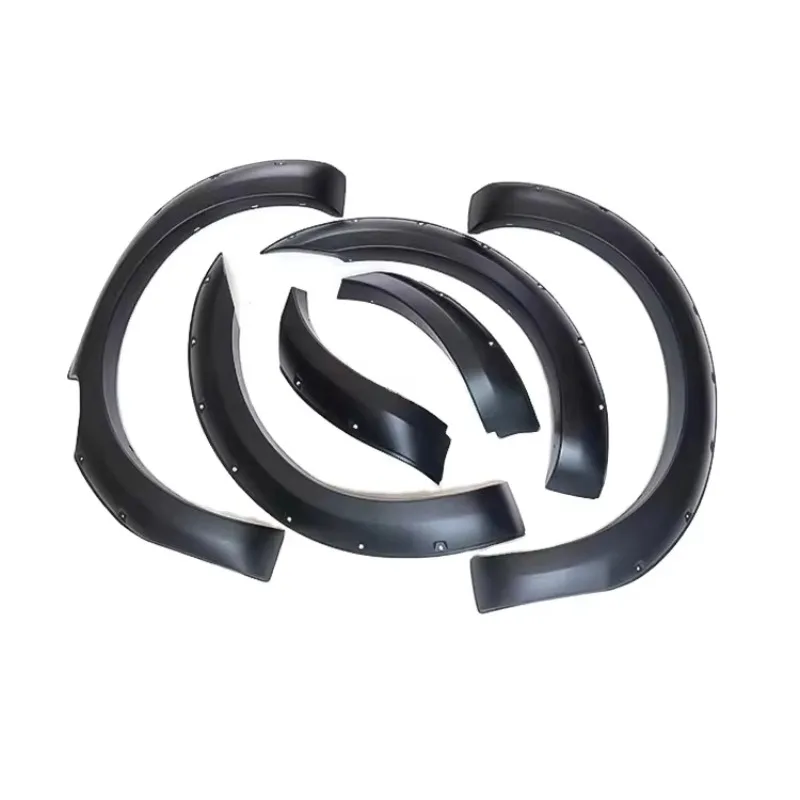 

Modification New Design Auto Body Part Pickup Trucks ABS Black Fender Flare With Sensor Hole for Ford Ranger T8 2019-2021