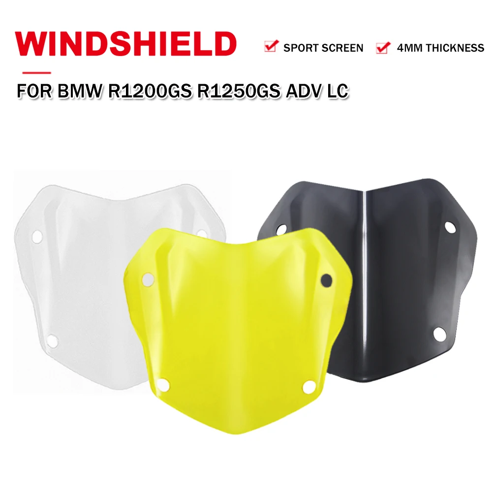 

Sport Screen Windscreen Windshield Motorcycle Wind Deflector Protector For BMW R1250GS Adventure 40 Years R1200GS ADV 2013-2021