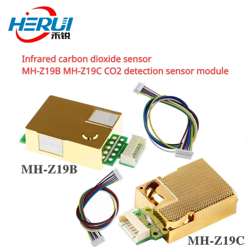 

Infrared carbon dioxide sensor MH-Z19B MH-Z19C CO2 detection sensor module