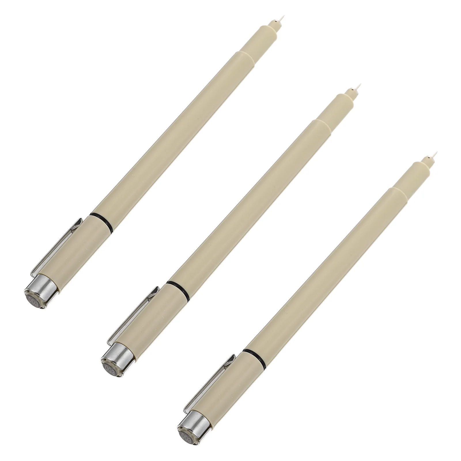 

3 шт., фетровые маркеры с тонким кончиком, художественные ручки для рисования для иллюстраций, крючок для рисования, дизайн линии, анимационные проекты, поставка для студентов