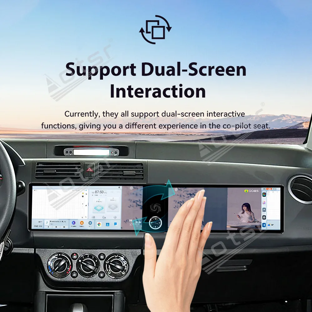 

Android 13, двойной экран 12.3 дюйма для Suzuki Swift 2005-2010, установка Plug & Play, GPS-навигация, мультимедийный проигрыватель, стереосистема, головное устройство.