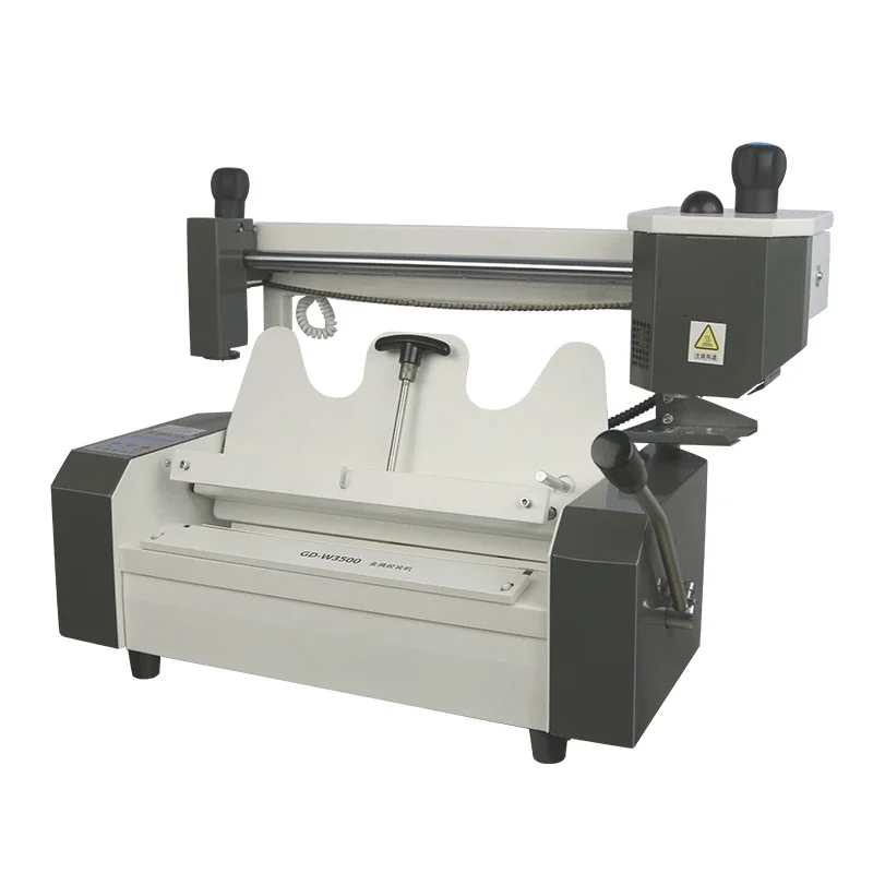 W3500 Wireless Glue Binding Machine Adhesive Applicator A4 Tender Papers Book Report Contract Hot Melt Binding Machine