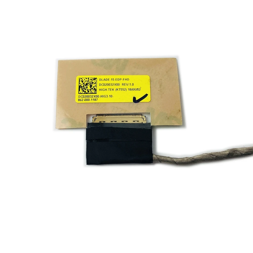 Новый ЖК LVDS гибкий кабель для LENOVO Ideapad 130-15IKB 130-15AST экран DLADE 15 EDP FHD кабель DC020032X00 30pin