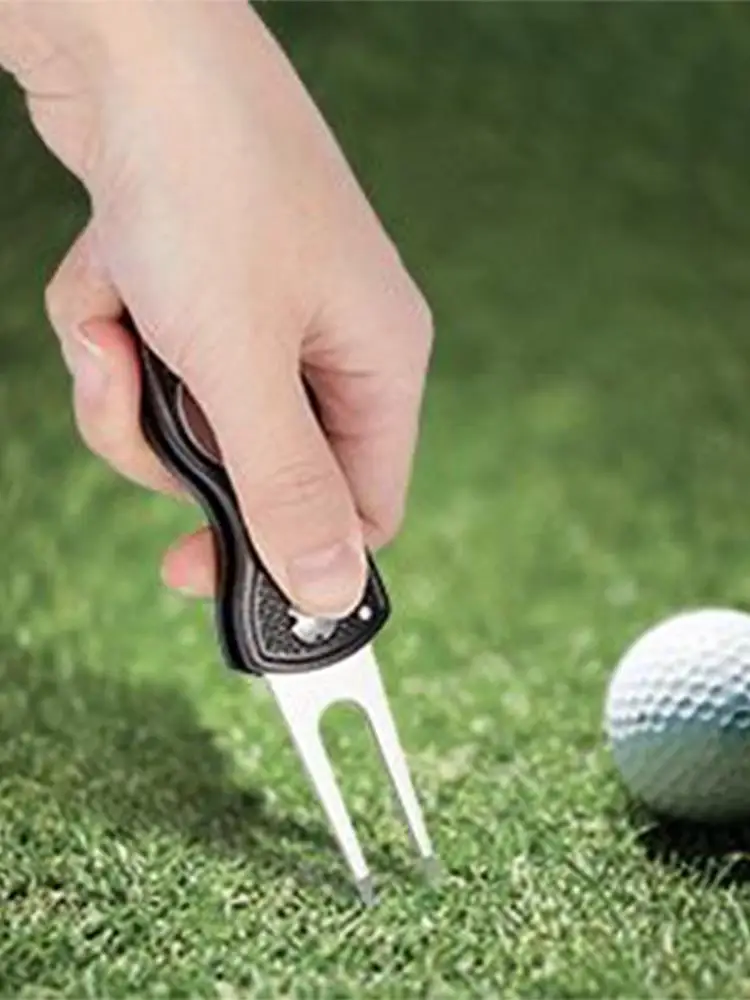 

Golf Club Cleaning Kit Golf Club Towel Kit Divot Repair Tool Groove Sharpener Non-slip Portable Golfing Accessories for Course