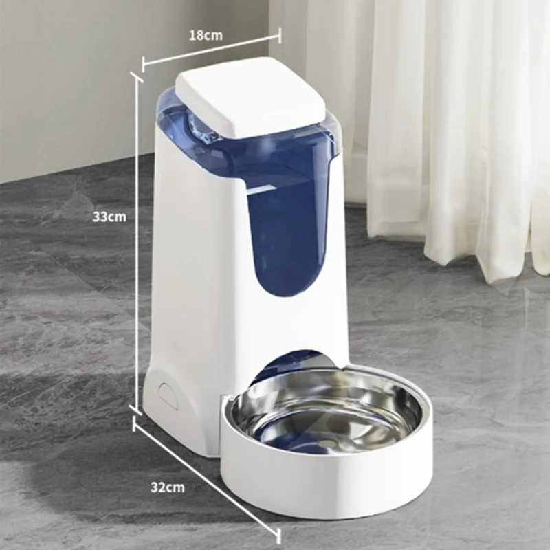 ABKJ-Automatic Pet Water Dispenser, Water Drinker Leakproof No Drip 4L Pet Water