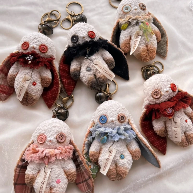 سلسلة جديدة مفقودة ألعاب من القطيفة عيد الميلاد أرنب المفاتيح معلقة الديكور هدايا لأفضل الأصدقاء لينة محشوة الحيوان تحصيل #1
