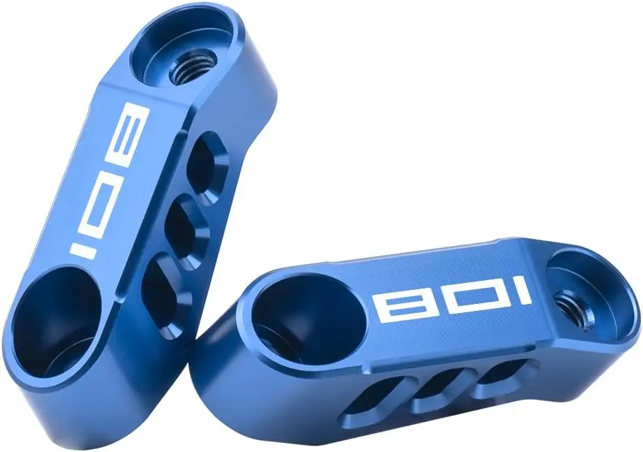 

Motorcycle Mirror Extender Brackets for Svartpilen 801 24-25 CNC Aluminum Adjustable Rearview Mirror Extensions Accessories