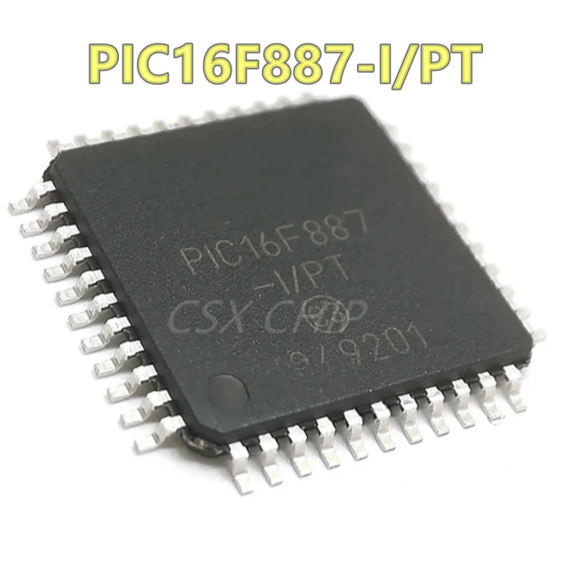 

10pcs/lot PIC16F887-I/PT PIC16F887 MCU 8BIT 14KB FLASH QFP-44 new and original in stock