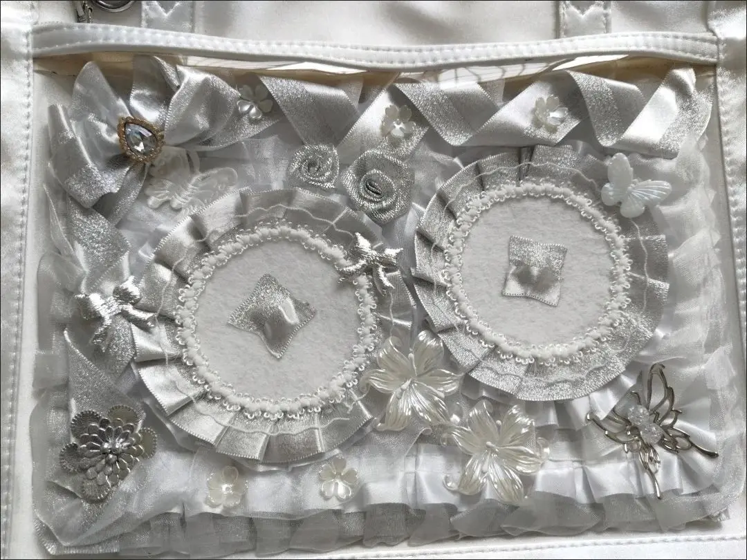 

Роскошный держатель для значков ручной работы с лентой, доска для демонстрации значков, вставка для значков, украшение для сумки Ita