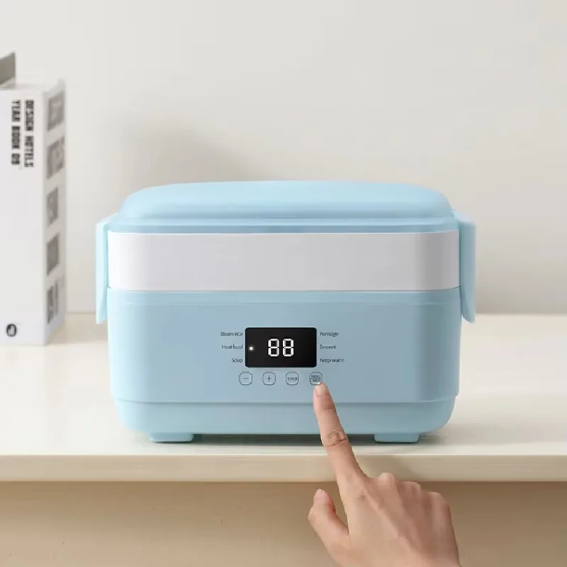 

Electric lunch box cooking rice hot rice cooker with stainless steel container mini rice cooker