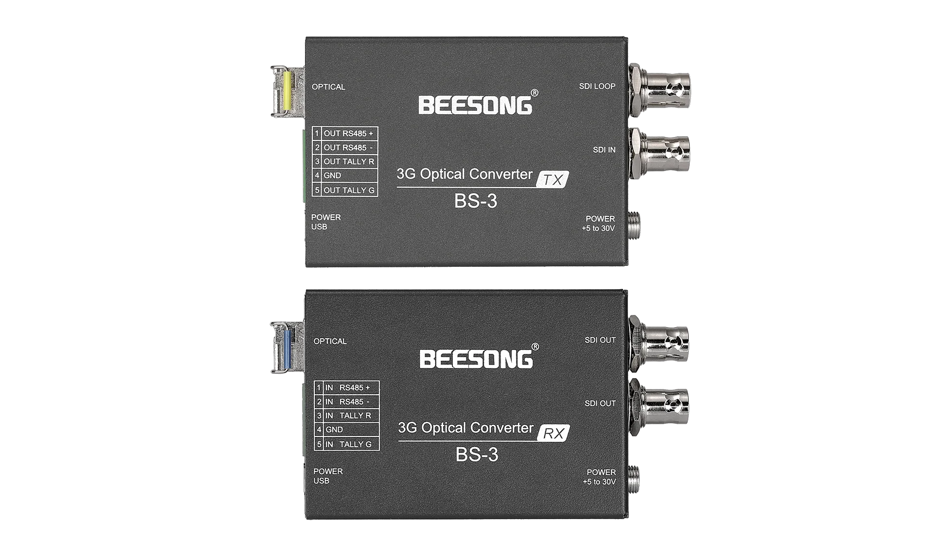 Uncompressed HD/SD/3G SDI Fiber Extender Support 1080P@60Hz 20KM SDI to Fiber Optic Converter