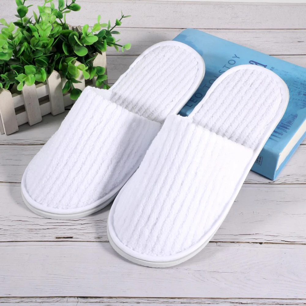 High Quality Coral Fleece Slippers Men\'s Women\'s Cheap Cotton Slides Anti-slip Slipper Household Indoor Thickened Couple Slipper