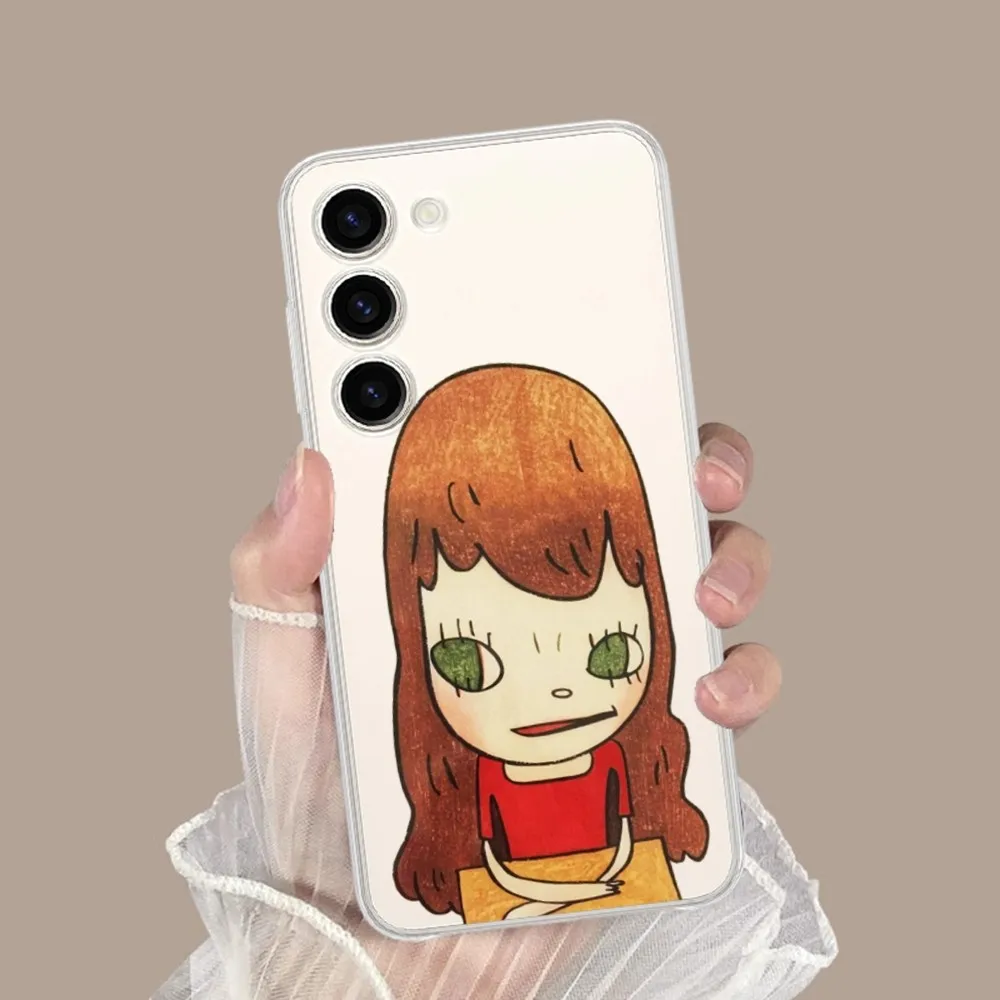 Yoshitomo Nara Artnet Art Phone Case for Samsung Galaxy S8 8S G950F G950 A91 A80 A73 5G A72