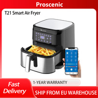 Proscenic T21 Smart Air Fryer, App & Alexa Control, XL 5. 8QT, 1700 Watt Electric Air Fryers Oven & Oilless Cooker, 220-240V