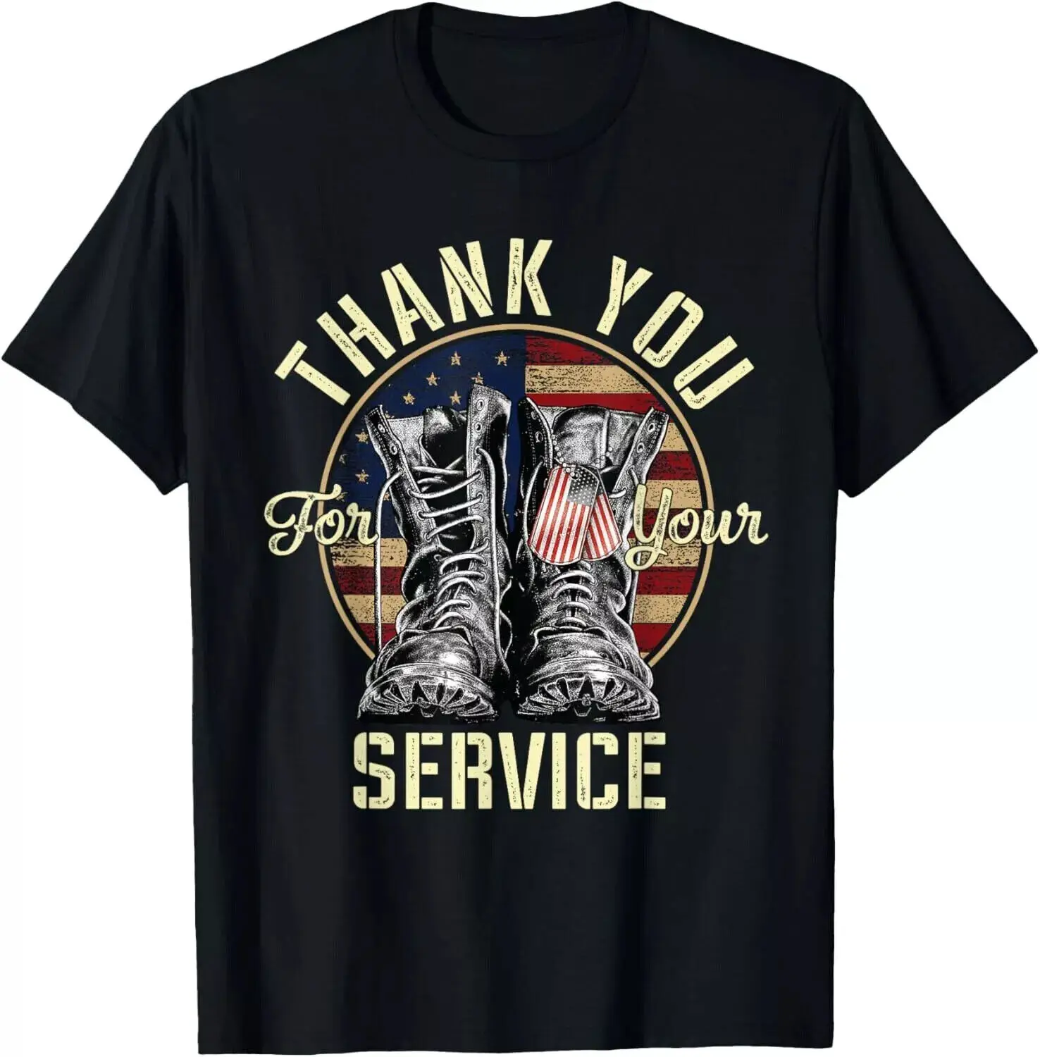 Thank you Veterans For Your Service Veterans Day Tee Gift Unisex T-Shirt