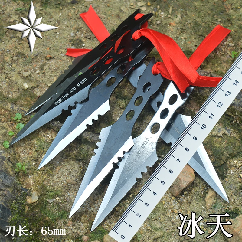 

No Cutting Edge Training Knife Trainer Stainless Steel Pocket Pri Practice Knife Sport Cosplay Tool