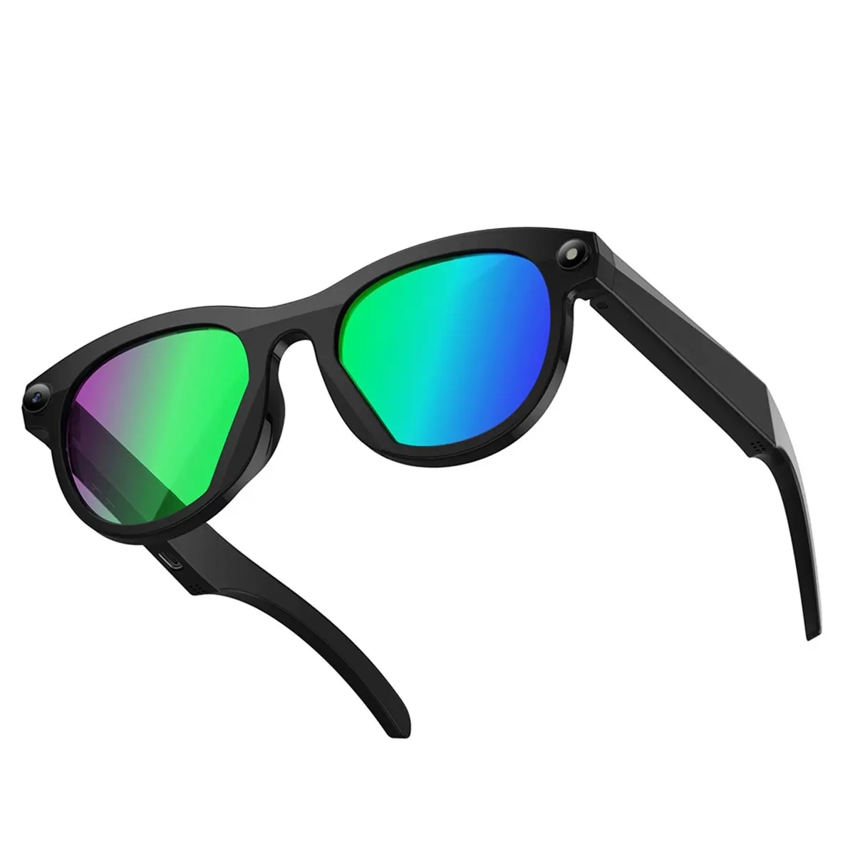A72U 200W Camera AI Smart Translation Glasses,Color-Changing Photo & Video Recording Sunglasses,Bluetooth Call Smart Glasses