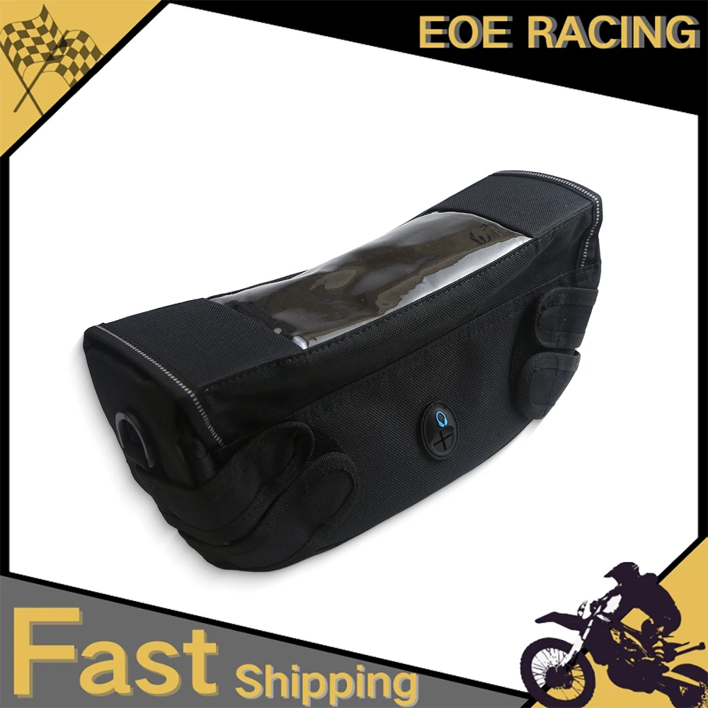 

Waterproof Motorcycle Handlebar Storage Bag Touch Screen Phone Pocket Fit Multiple Motorbike Models