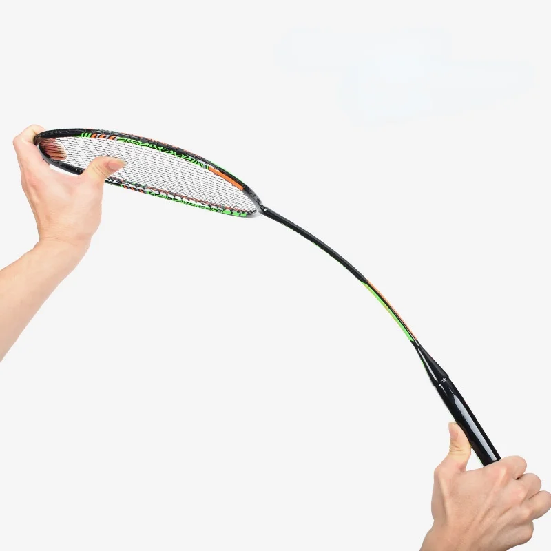 9U Carbon Professional Badminton Racket Ultralight 57G Speed Force Rqueta Padel 30-32 LBS Free Strings Original Bag