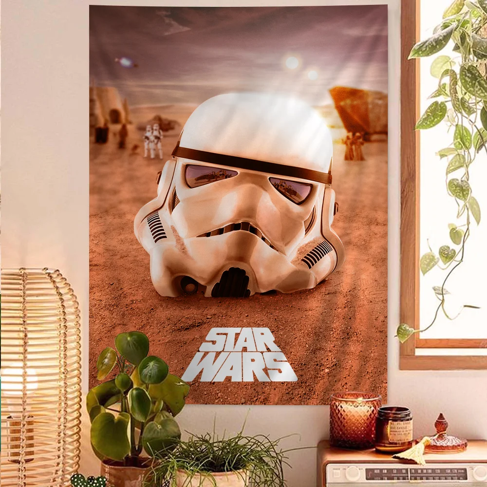 

S-star Movie W-wars Hippie Wall Hanging Tapestries For Living Room Home Dorm Decor Art Home Decor