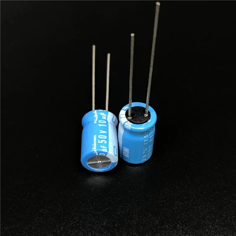 10pcs/50pcs 10uF 50V NICHICON BT Series 8x11.5mm Highly dependable reliability 50V10uF Aluminum Electrolytic capacitor