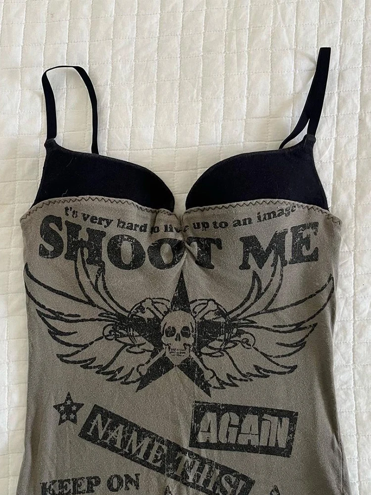 Vestido Floral Vintage Original Sexy com Alças, Estilo Americano Retrô de Verão, Design de Nicho, Estilo F Sofisticado...