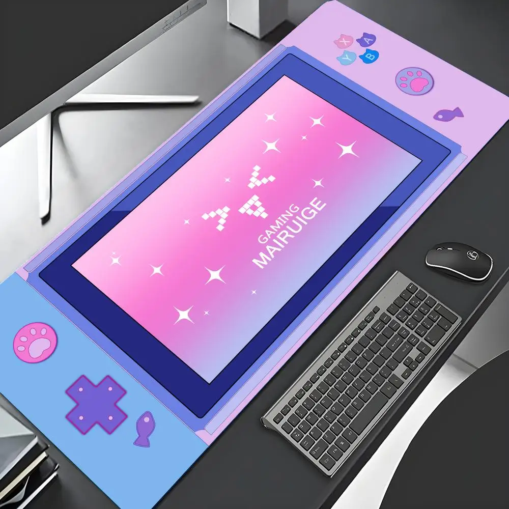 

Kawaii Cartoon Animals Desktop Keyboard Mouse Mats Large Gaming Mat Mousepad Switch PC Computer Laptop Office Table Desk Pad
