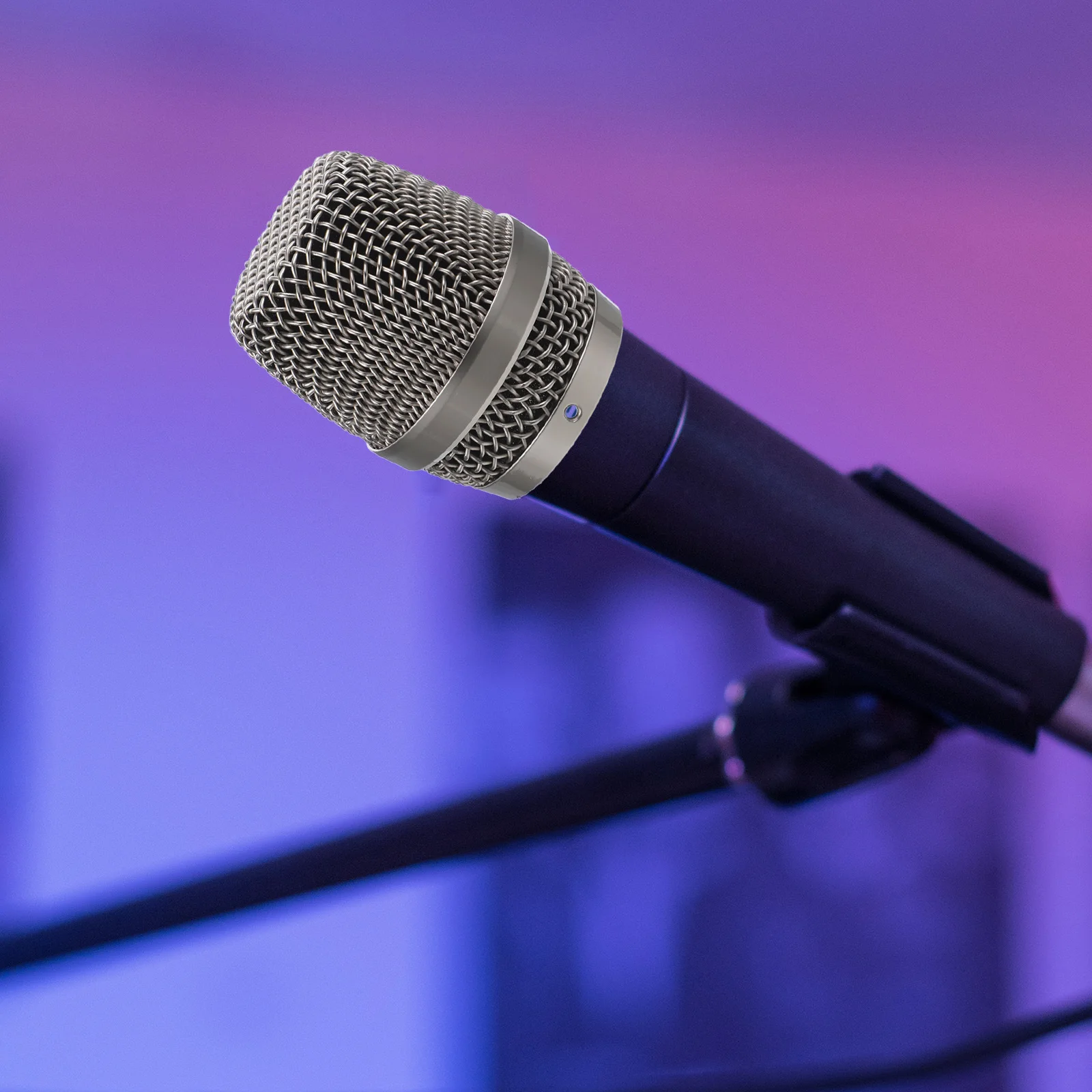 

Metal Mic Head Replacement Compatible with Bs-780 Bs-790 Cordless Mic Wear-Resistant Sponge Grille for Band Show School Event