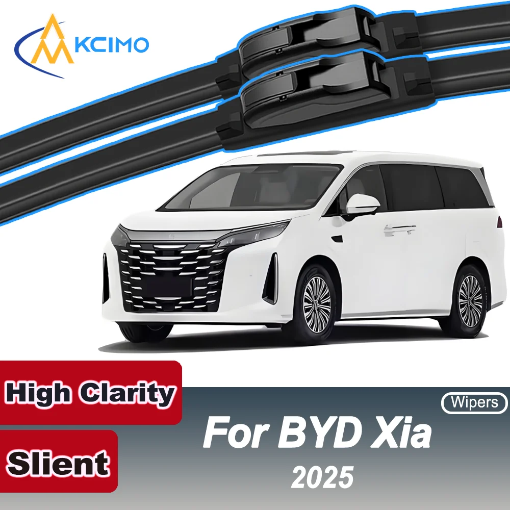 

KCIMO 2PCS New HD Car Windscreen Wipers for BYD BYD Xia 2025 Front Windshield Auto Wipers Blade Brush Accessories 2025 Year