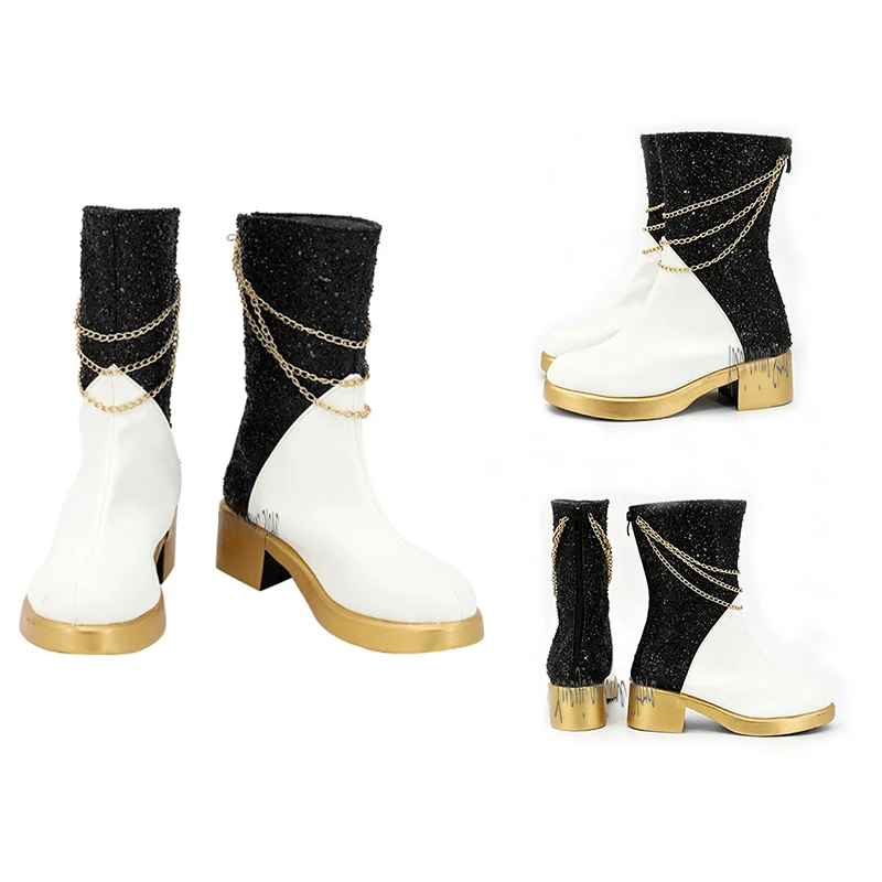 3 Styles Mira Cosplay Boots Performance Halloween Carnival Custom Made Props