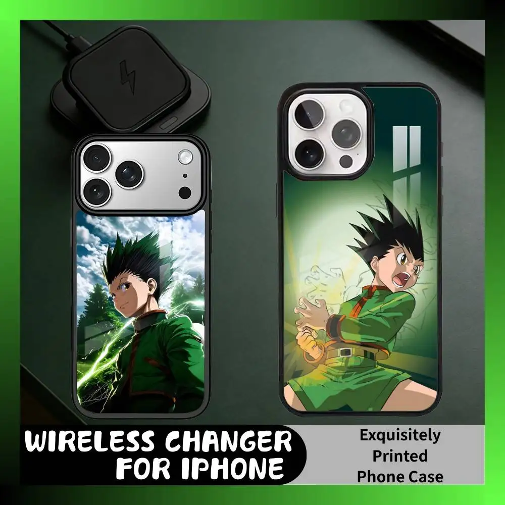 

Gon Form Hunter-X-H Phone Case For iPhone17,16,15,14,13 Plus,Pro Max Magnetic For Magsafe Wireless Charging