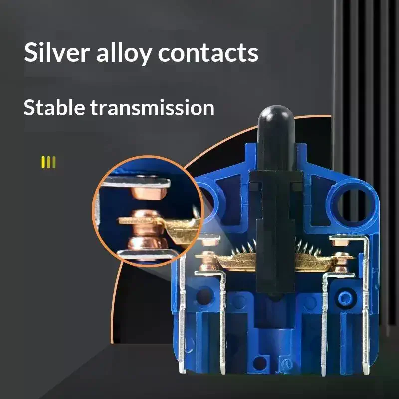 /TPz/Limit Switch Stroke PUSH Slug Column Micro Travel Silver Contact Blue 16A 1NO 1NC LXW20-11/M